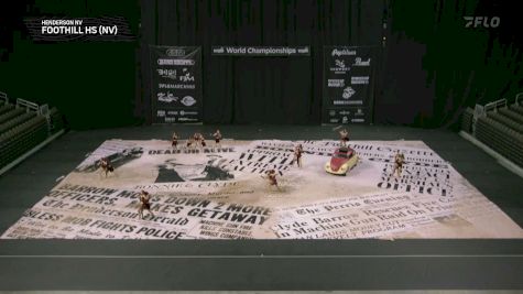 Foothill HS (NV) "Henderson NV" at 2026 WGI Guard World Championships