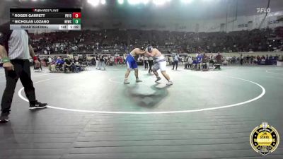 B5A-285 lbs Quarterfinal - Nicholas Lozano, Newcastle vs Roger Garrett, Pryor