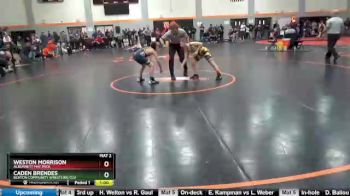 90 lbs Round 5 - Weston Morrison, Alburnett Mat Pack vs Caden Brendes, Benton Community Wrestling Clu