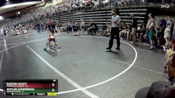 65 lbs Round 3 (6 Team) - Easton Schut, Minnesota Maroon vs Khylen Sanderson, Kansas Python