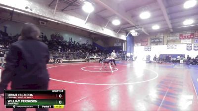 113 lbs Cons. Round 2 - William Ferguson, Dana Hills vs Uriah Figueroa, Calvary Chapel Downey