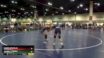 115 lbs Placement Matches (16 Team) - Alexis Nicholas, Diamond Fish vs Daniela Tabora, RPA Wrestling