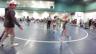 75 lbs Round Of 16 - Rylee Beville, FL vs Aviyahn Mills, GA