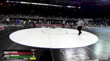 160 lbs Cons. Round 3 - Jayna Arrocena, Pacheco vs Evelyn Vargas, Merced