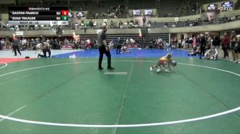 55 lbs 3rd Place Match - Easton Franco, DCL vs Evan Traxler, Wabasso