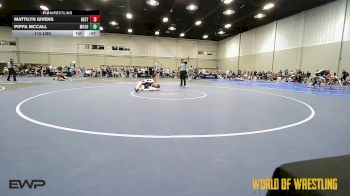 120 lbs Rr Rnd 2 - Grace Romans, Best Trained 7-12 1 vs Lindlee Hubbard, Mojo 7-12