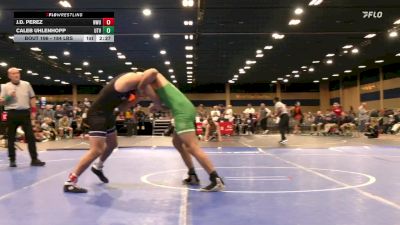 184 lbs C Of 16 #1 - J.D. Perez, Northwestern vs Caleb Uhlenhopp, Utah Valley