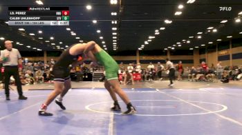 184 lbs C Of 16 #1 - J.D. Perez, Northwestern vs Caleb Uhlenhopp, Utah Valley