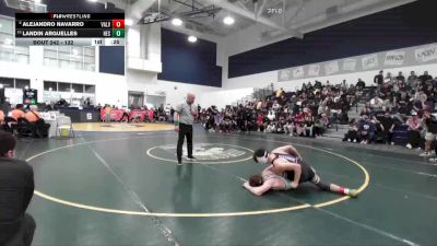 132 lbs Cons. Round 2 - Landin Arguelles, Hesperia vs Alejandro Navarro, Valencia/Valencia