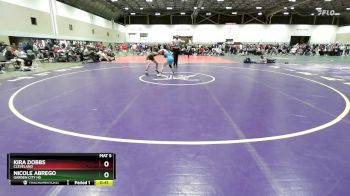 100A 3rd Place Match - Nicole Abrego, Garden City HS vs Kira Dobbs, Cleveland