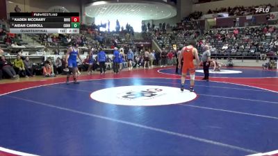 6A 190 lbs Quarterfinal - Kaden McCrary, Rogers Heritage High School vs Aidan Carroll, CONWAY HIGH SCHOOL