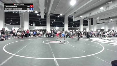 61 lbs Champ. Round 2 - Kyler Larkin, Valiant vs Zaydrein Hernandez, Monster Garage