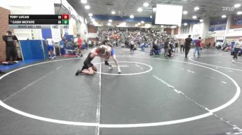 150 lbs Champ. Round 1 - Toby Lucas, Huntington Beach vs Cash McFate, Bishop Gorman HS