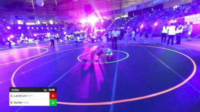 123 lbs Consi Of 8 #1 - Anthony Landrum, Betterman Elite vs Boston Butler, Widefield WC