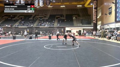 133 lbs Semifinal - Ethan Berginc, Army vs Devin Ryan, Army