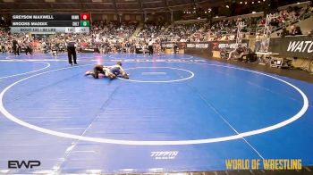 85 lbs Consi Of 16 #2 - Greyson Maxwell, Hawkeye Wrestling Academy vs Brooks Maddix, Sebolt Wrestling Academy