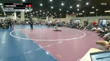 132 lbs Cons. Round 3 - Justo Medina, Davenport vs Cole Poore, Wrestling Academy Of Louisiana