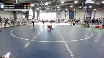 80 lbs Rr Rnd 3 - Blake Kapitan, Indiana Outlaws Gold vs Uriah Gomez, Revival Orange