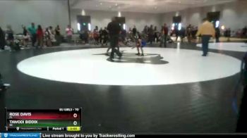 70 lbs Round 1 - Rose Davis, FL vs Tawodi Biddix, NC