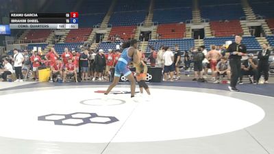190 lbs Cons. Quarters - Keanu Garcia, California vs Ibrahim Dheel, Virginia