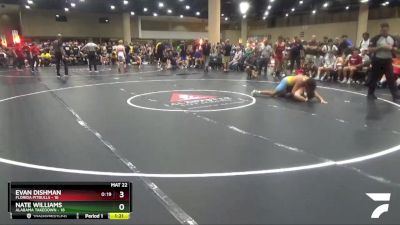 150 lbs Round 2 (6 Team) - Evan Dishman, Florida Pitbulls vs Nate Williams, Alabama Takedown