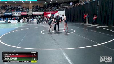 107G Cons. Round 2 - TALIA JENKINS, Chugiak High School vs Chevelle Lamb, Soldotna