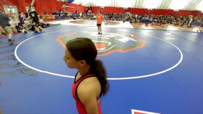 107 lbs Round 8 (10 Team) - Lily Daniels, Illinois Top Dawg vs Maddison Marquis, Cambridge-Isanti