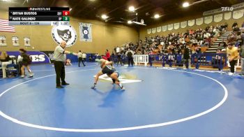 126 lbs Champ. Round 1 - Bryan Bustos, Sunnyside vs Nate Galindo, Dos Palos
