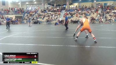 132 lbs Cons. Round 4 - Cole Genua, McDonogh School vs Constantine Asso, Georgetown Prep