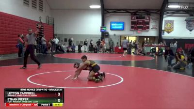 1st Place Match - Leyton Campbell, Hawkeye Wrestling Academy vs Ethan Pieper, Fort Madison Wrestling Club