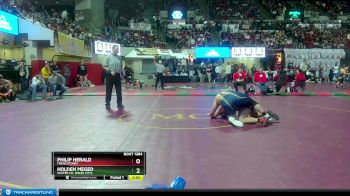 A - 285 lbs Semifinal - Philip Herald, Frenchtown vs Holden Meged, Custer Co. (Miles City)