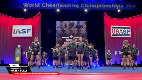 Green Bulls - Green Bulls [2025 L7 International Open Coed Non Tumbling Finals] 2025 The Cheerleading Worlds