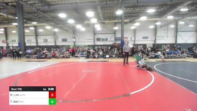 102 lbs Consolation - Ryu Lim, Alpha Dawg vs Taylor Bell, Institute Of Combat