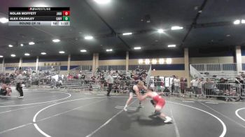 165 lbs Round Of 16 - Nolan Moffett, Jaguars WC vs Alex Crawley, Canyon View HS