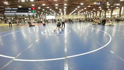 88 lbs Round 2 (10:45am Saturday) - Gabriel Pence, Gotcha Blue vs Asher Assad, Minion Black