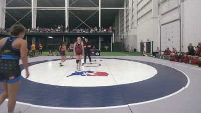 110 lbs Lorielle Thomas, Indiana Gold vs Bella Manno, Arizona Black