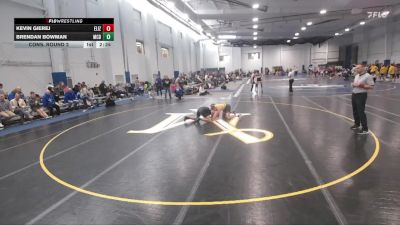 149 lbs Cons. Round 2 - Brendan Bowman, McDaniel vs Kevin Gierej, Elizabethtown