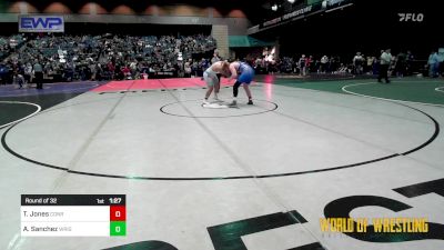 200 lbs Round Of 32 - Tegan Jones, Conrad Wrestling Club vs Antonio Sanchez, Wright Wrestling Academy