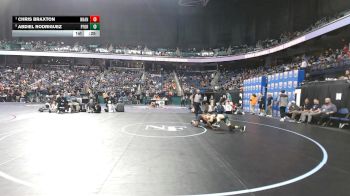 7A 126 lbs 3rd Place Match - Abdiel Rodriguez, Pine Forest vs Chris Braxton, New Hanover