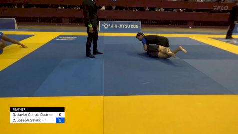Otto Javier Castro Duarte vs Charles Joseph Savino 2024 Pan IBJJF Jiu-Jitsu No-Gi Championship