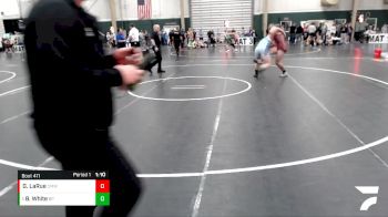 190 lbs Quarterfinal - Brody White, Platte Valley vs Griffin LaRue, Cheyenne Mountain Wrestling