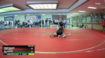 144 lbs Champ. Round 2 - Eli Martin, Kuna vs Tripp Bauer, South Fremont