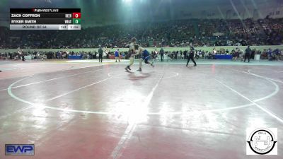 160 lbs Round Of 64 - Zach Coffron, Deer Creek Wrestling vs Ryker Smith, Weatherford