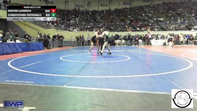 113 lbs Round Of 64 - Hunter Leverich, Cushing vs Christopher Petromilli, Bishop McGuinness