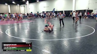 138 lbs Round 7 (8 Team) - Brandon Bauer, Spec Ops vs Caleb Caldwell, Team STL Black