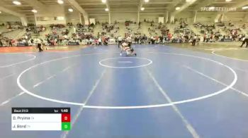 106 lbs Round Of 128 - Demian Pryima, CA vs Jacob Bond, TN