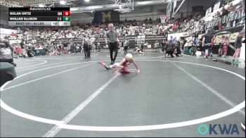 52 lbs Consi Of 4 - Nolan Ortiz, Shelton Wrestling Academy vs Rhiller Ellison, F-5 Grappling