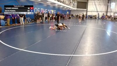 124 lbs Champ. Round 1 - Ayane Jasinski, Wartburg vs Jolyn Pozehl, Southeast CC