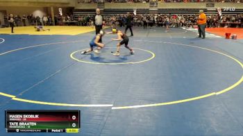 70 lbs Cons. Semi - Tate Braaten, Minnewaska vs Masen Skoblik, Wabasso