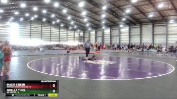 66 lbs Semis - R1 Wb - Emery Grassman, Indiana Inferno Black vs Aizley Kessler, Team Ohio Gray